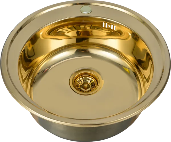 Мойка кухонная Seaman Eco Wien SWT-510 gold polish