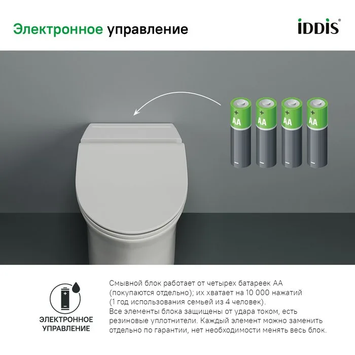 Умный унитаз напольный IDDIS Pulse PULIDSEi26 Sancos — официальный сайт