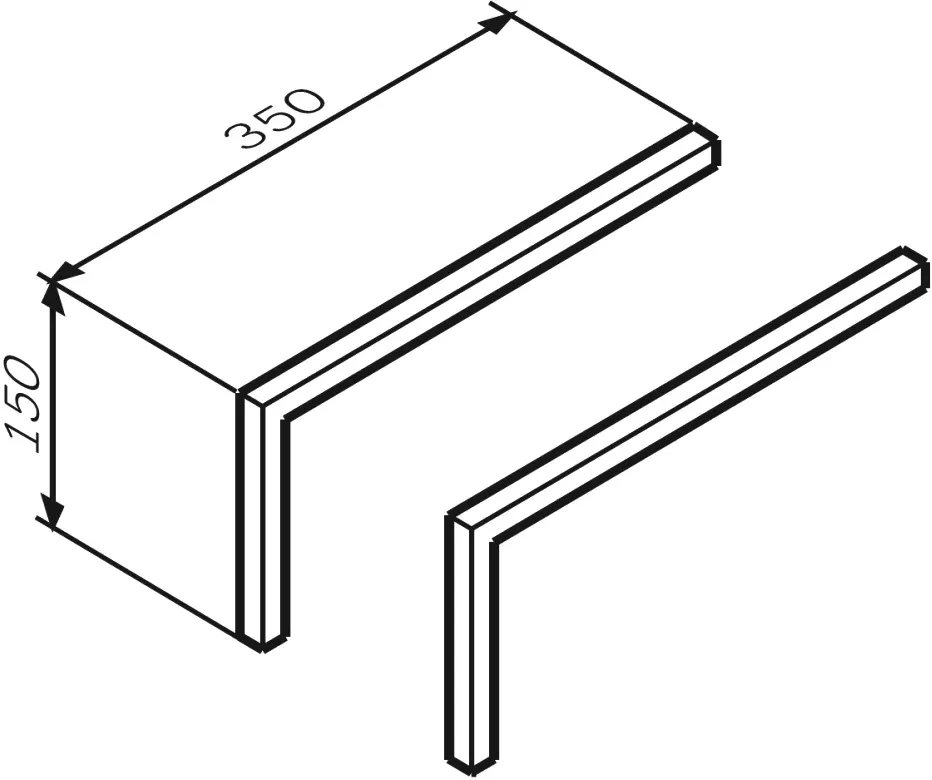 Ножки для мебели AM.PM Func M8FLEGS-C015GM графит матовый, 2 шт. Sancos — официальный сайт