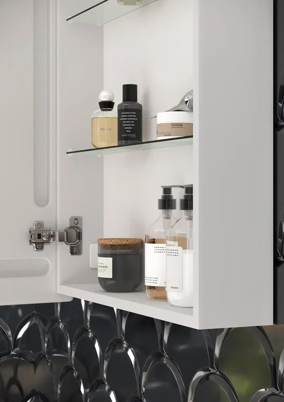 Зеркало-шкаф Sancos Cube CU600 60 с подсветкой Sancos — официальный сайт