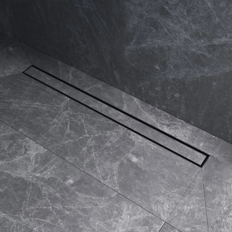 Душевой трап (лоток) AM.PM MasterFlow Tile 90 см, черный матовый Sancos — официальный сайт