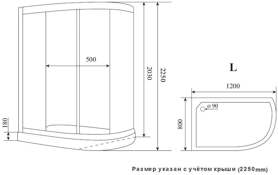 Душевая кабина Timo Premium ILMA 902L Sancos — официальный сайт