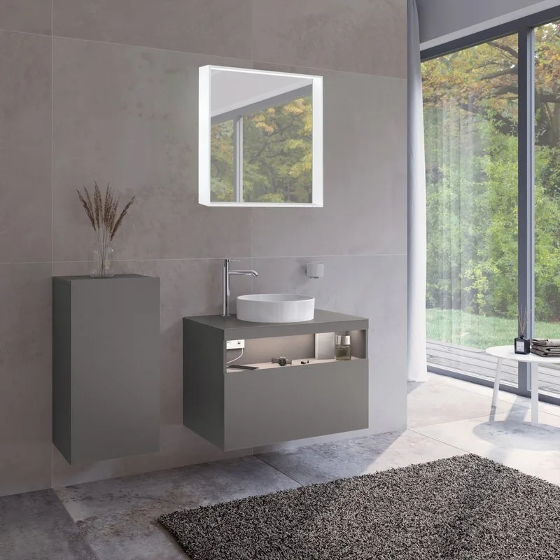Шкаф Keuco Stageline 32811 L, инокс матовый Sancos — официальный сайт