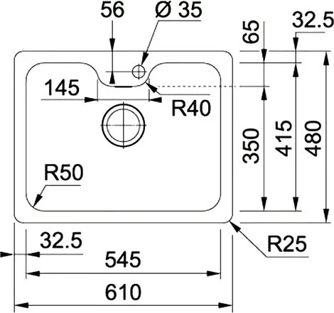 Мойка кухонная Franke Bell BCX 110-55 TL нержавеющая сталь Sancos — официальный сайт