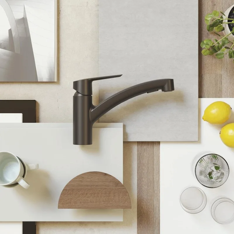 Смеситель для кухни Grohe Start 303072431 матовый черный Sancos — официальный сайт