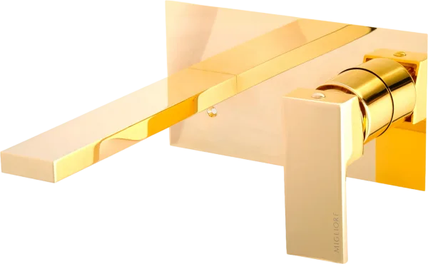 Смеситель для раковины Migliore Kvant Gold 25396 С ВНУТРЕННЕЙ ЧАСТЬЮ Sancos — Оригинал
