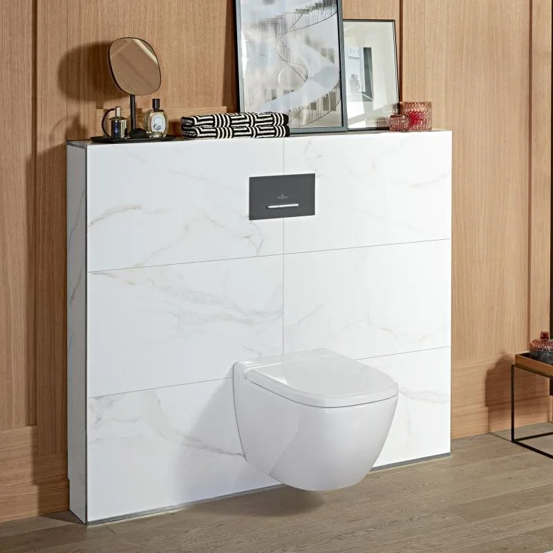 Чаша для унитаза подвесного Villeroy & Boch Antheus 4608R0RW stone white Sancos — официальный сайт