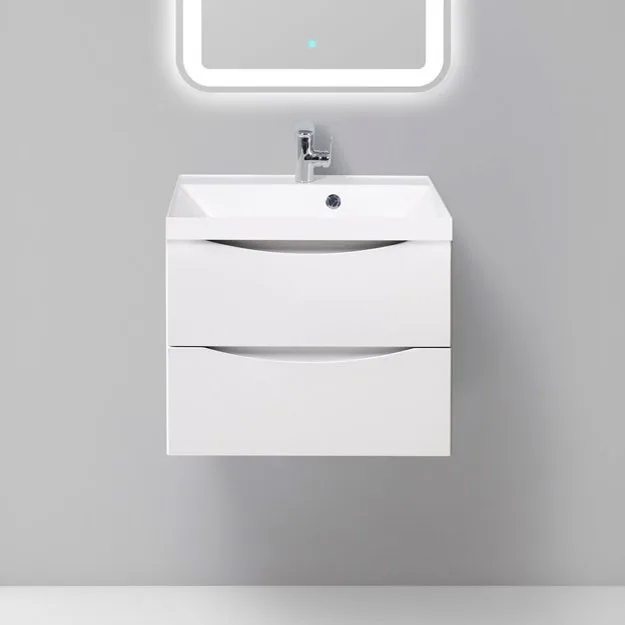Тумба под раковину без столешницы BelBagno Marino 60 bianco opaco Sancos — официальный сайт