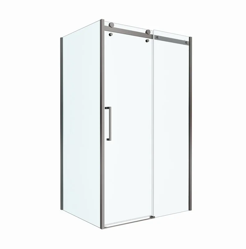 Душевой уголок BelBagno Marino 2 AH-1-120/90-C-GM 120x90, профиль оружейная сталь, стекло прозрачное Sancos — официальный сайт