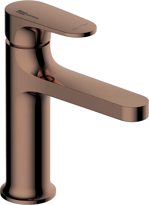 Смеситель для раковины Wasserkraft Asphe 7703 розовое золото PVD Sancos — официальный сайт