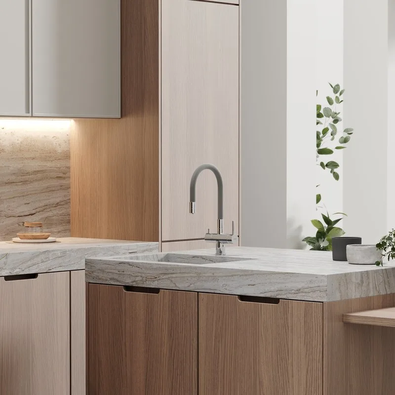 Смеситель для кухни Sancos Lucia SC4004CH с гибким изливом, хром Sancos — официальный сайт