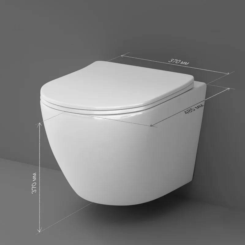 Унитаз подвесной AM.PM Like C801900SC Sancos — официальный сайт