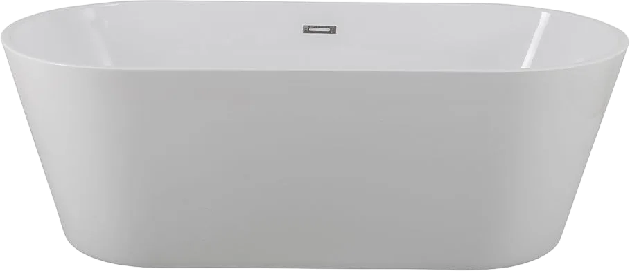 Акриловая ванна Art&Max AM-520-1700-790 170x80 см, отдельностоящая, белая, овальная Sancos — официальный сайт