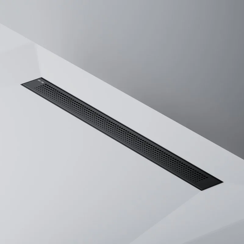 Душевой трап (лоток) AM.PM PrimeFlow Cut Gradient 80 см, черный матовый Sancos — официальный сайт