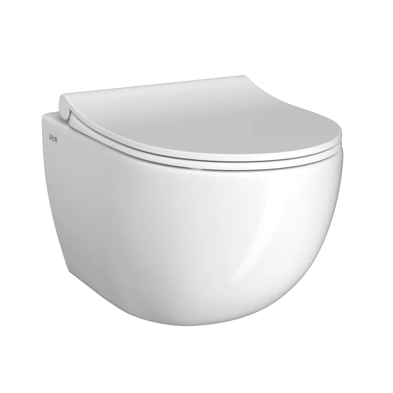Унитаз подвесной VitrA Sento 7748B003-0075 сиденье 130-003-009 с микролифтом, безободковый, белый Sancos — официальный сайт