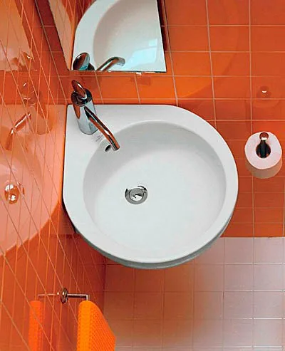 Раковина Hatria You&Me Y0H701 46 см, белая Sancos — официальный сайт