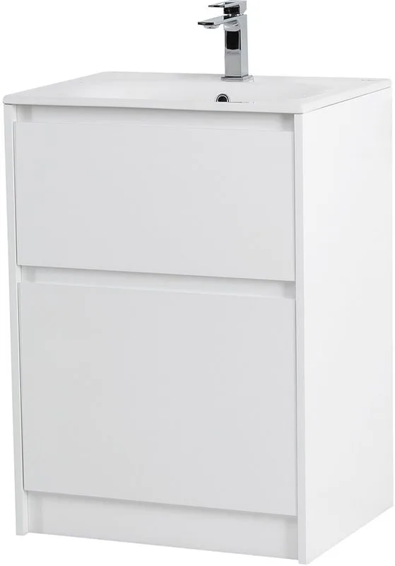 Тумба под раковину без столешницы BelBagno Kraft 60 напольная, bianco opaco Sancos — официальный сайт