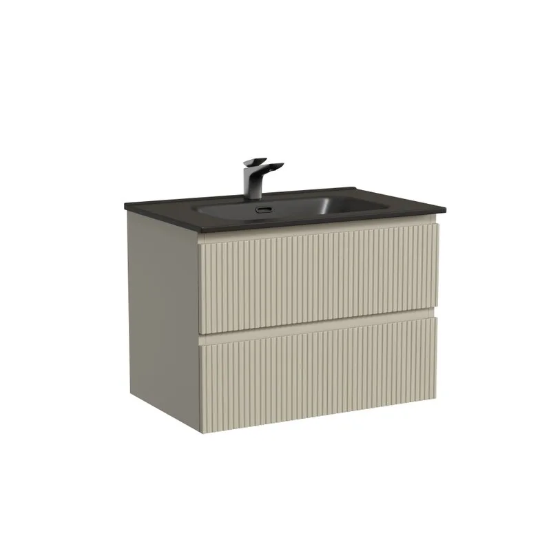 Тумба с раковиной Sancos Snob T 70 beige soft, раковина CN7007MB Sancos — официальный сайт