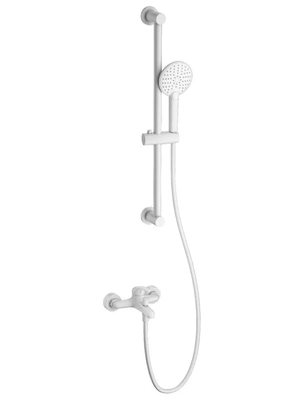 Смеситель для ванны с душем Wonzon & Woghand WW-4560-MW, матовый белый Sancos — официальный сайт