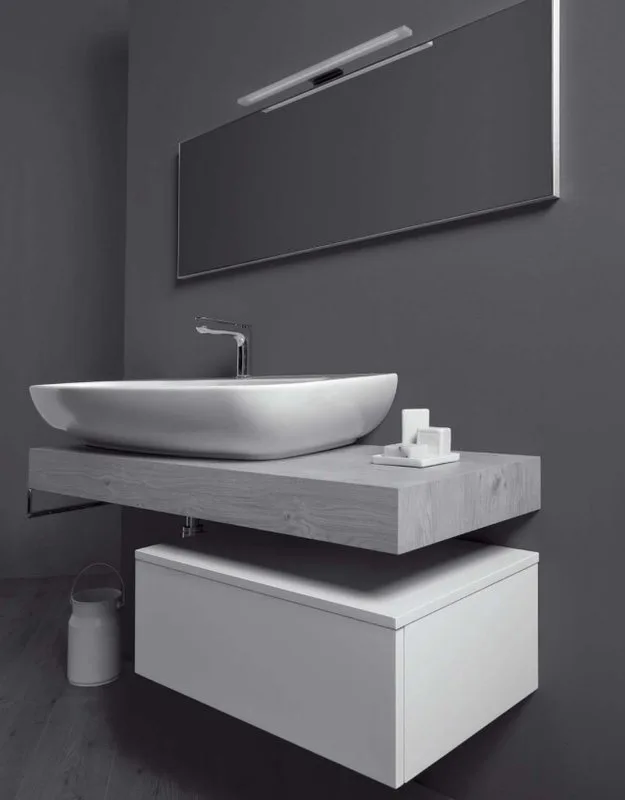 Накладная раковина Simas Vignoni VI12bi*1 100x52 см Sancos — официальный сайт