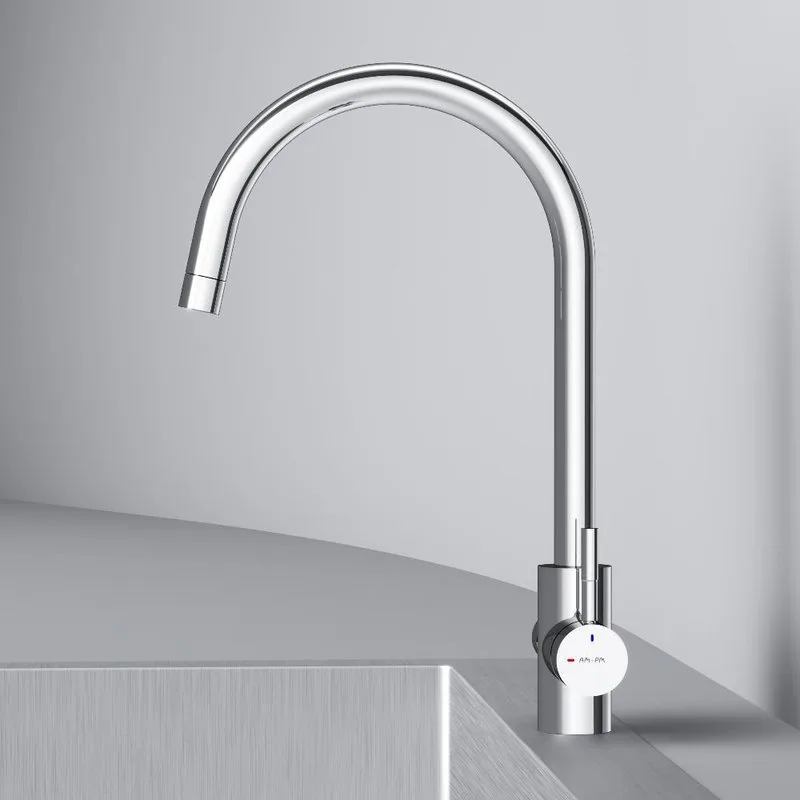 Смеситель для кухни AM.PM X-Joy S F85B07700, хром Sancos — официальный сайт