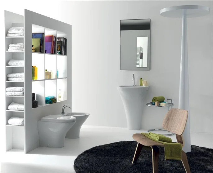 Биде напольное Kerasan Aquatech 372101 *1 Sancos — официальный сайт