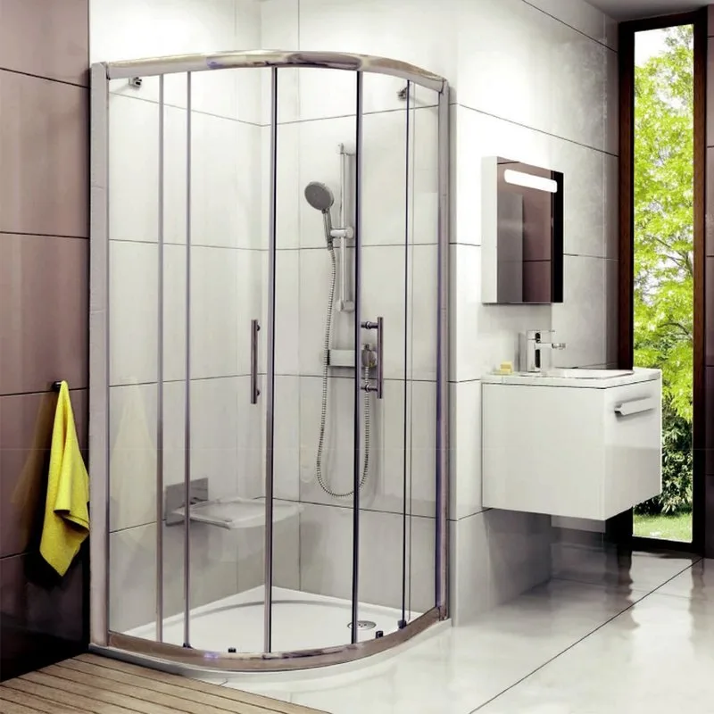Душевой уголок Ravak XP2CP4-90 Transparent, блестящий профиль Sancos — официальный сайт