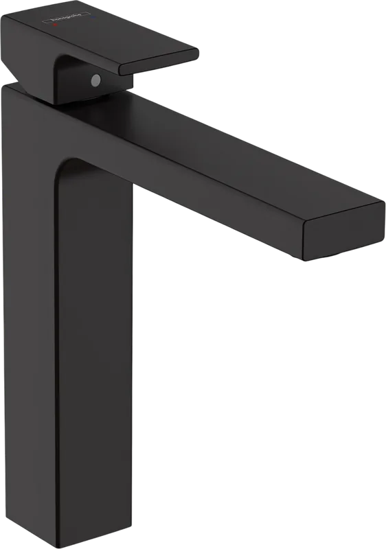Смеситель для раковины Hansgrohe Vernis Shape 190 71562670 для раковины, матовый черный Sancos — официальный сайт