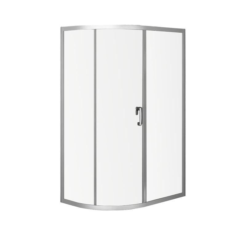 Душевой уголок AM.PM Like W83UG-302U120MT 120x80 профиль матовый хром, стекло прозрачное Sancos — официальный сайт