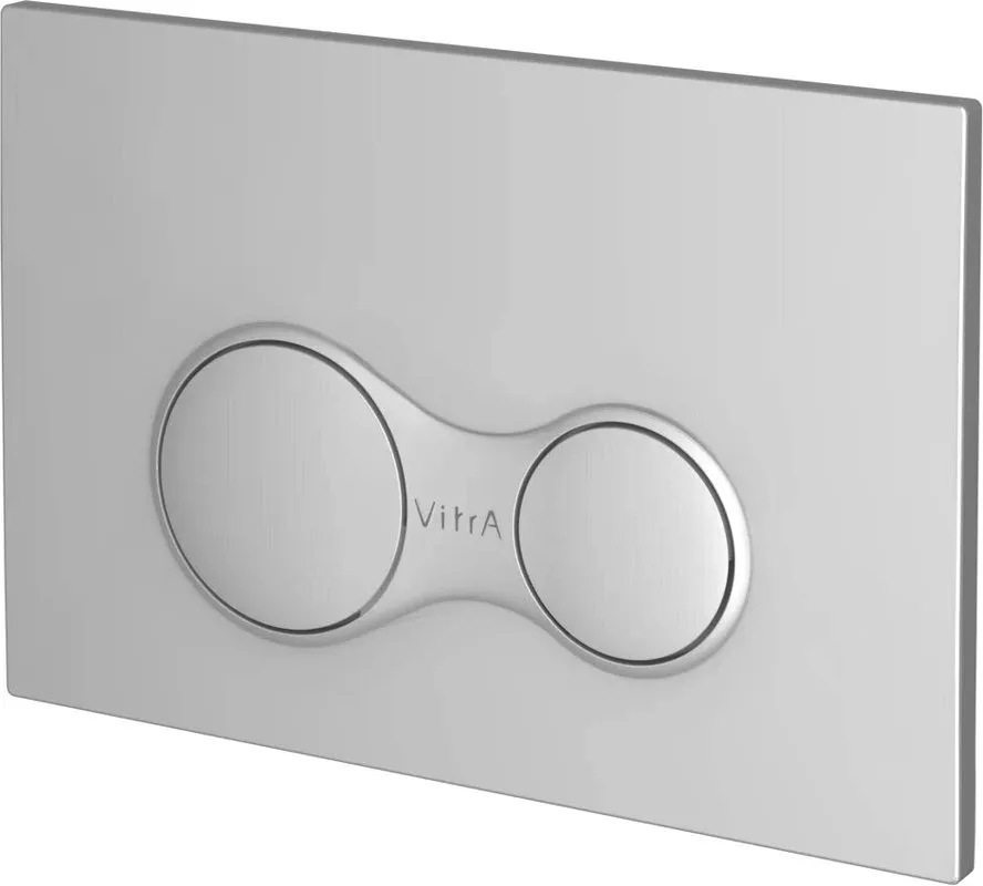Кнопка смыва VitrA Sirius 740-0485 матовый хром Sancos — официальный сайт
