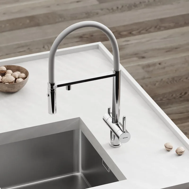 Смеситель для кухни Sancos Imola SC4010CHwh под фильтр, хром Sancos — официальный сайт