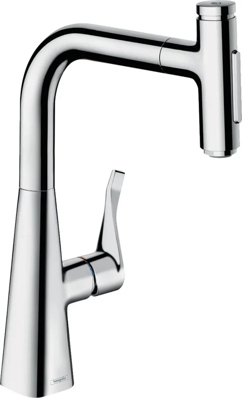 Смеситель для кухни Hansgrohe Metris Select M71 Metris Select M71 73822000 хром Sancos — официальный сайт