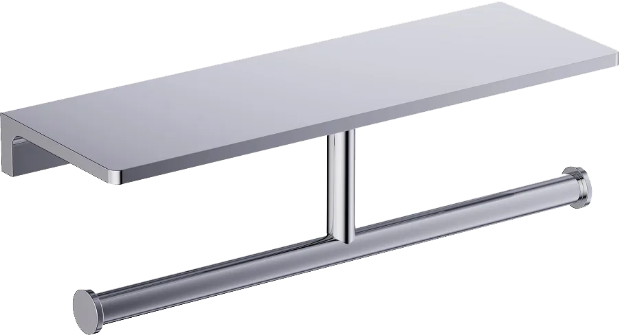 Держатель туалетной бумаги Timo Selene 10045/00 двойной, с полкой для телефона Sancos — официальный сайт