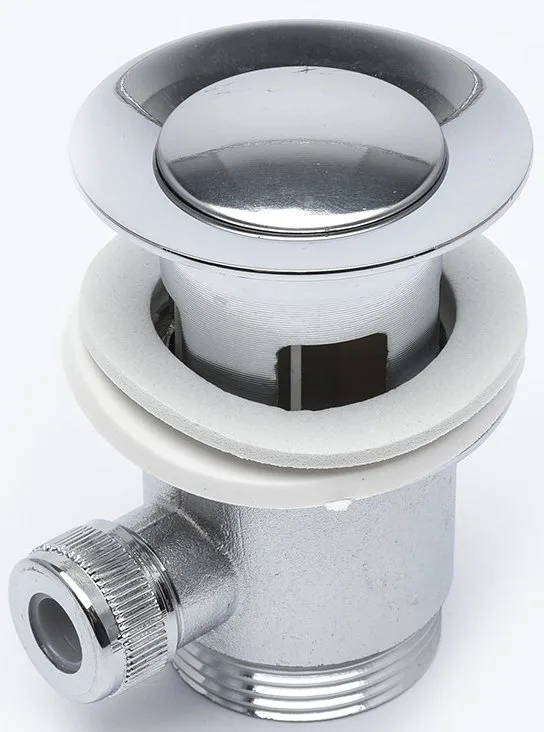 Смеситель для раковины AQUAme Prato AQMP6131 с донным клапаном, хром Sancos — официальный сайт