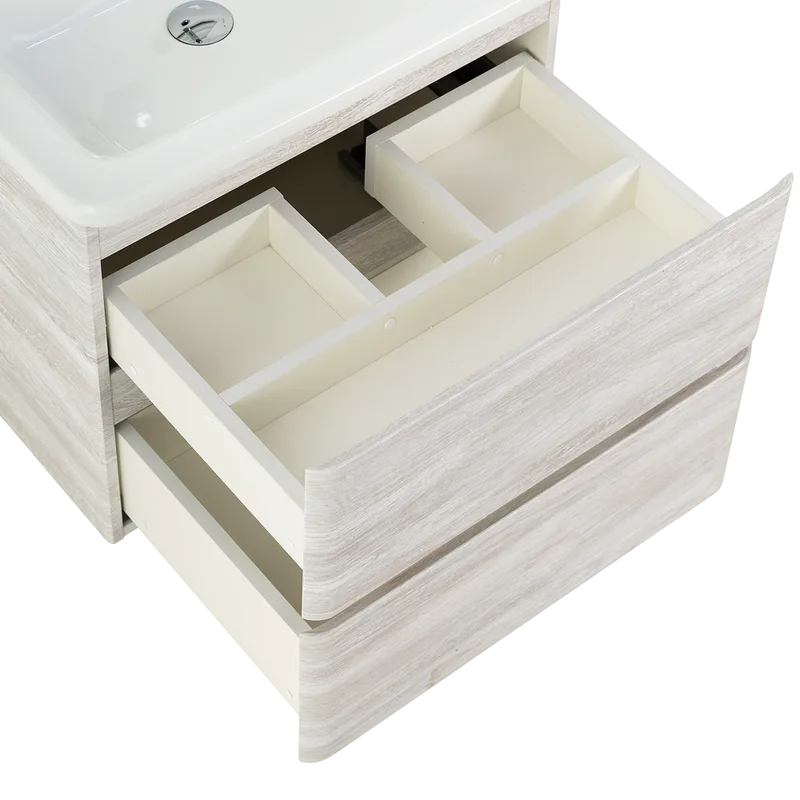 Тумба под раковину без столешницы BelBagno Albano-Cer 60 подвесная, rovere vintage bianco Sancos — официальный сайт