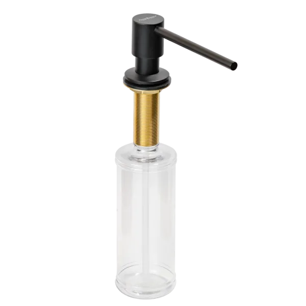 Дозатор для кухонной мойки AltroBagno Flusso 080505MB черный