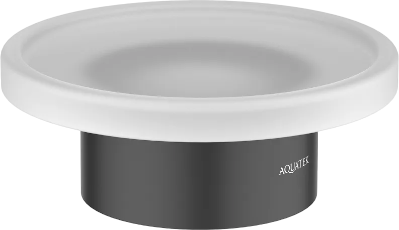 Мыльница AQUATEK Лира AQ4426MB матовый черный Sancos — официальный сайт