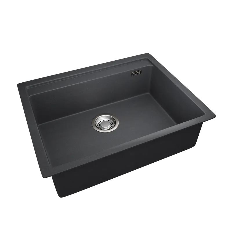 Мойка кухонная Emar Quartz EMQ-1640.Q Оникс Sancos — официальный сайт