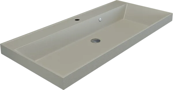 Мебельная раковина Uperwood Classic Quartz 293020637 100 см, матовая бежевая, лен Sancos — Оригинал