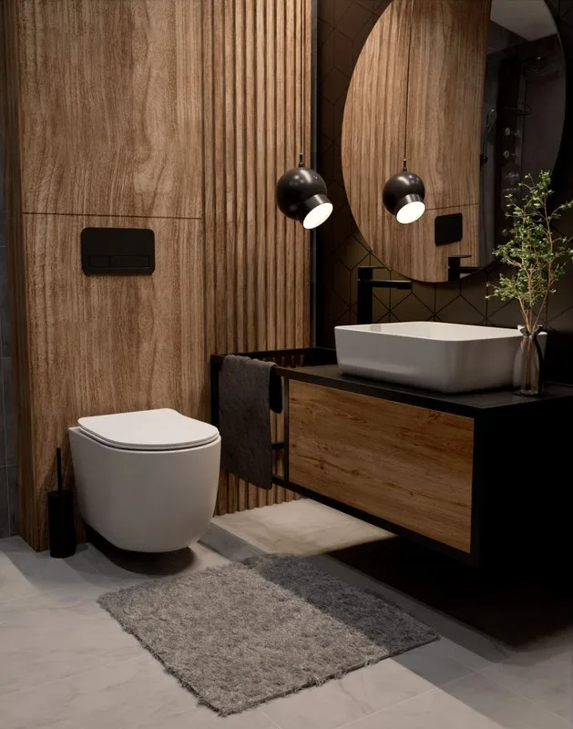 Смеситель для раковины высокий матовый черный, AQUAme Parma AQM6614MB Sancos — официальный сайт