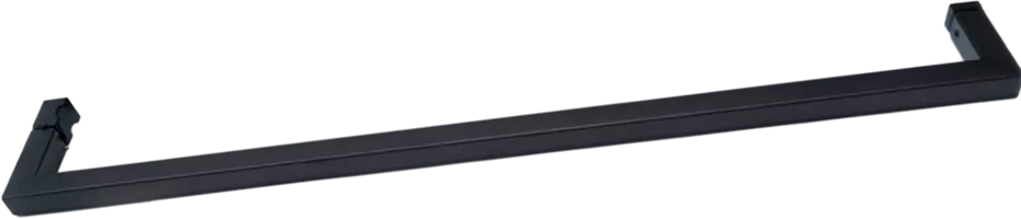 Душевая дверь в нишу Abber Schwarzer Diamant AG30110BMH 110 см, профиль черный, стекло матовое Sancos — официальный сайт
