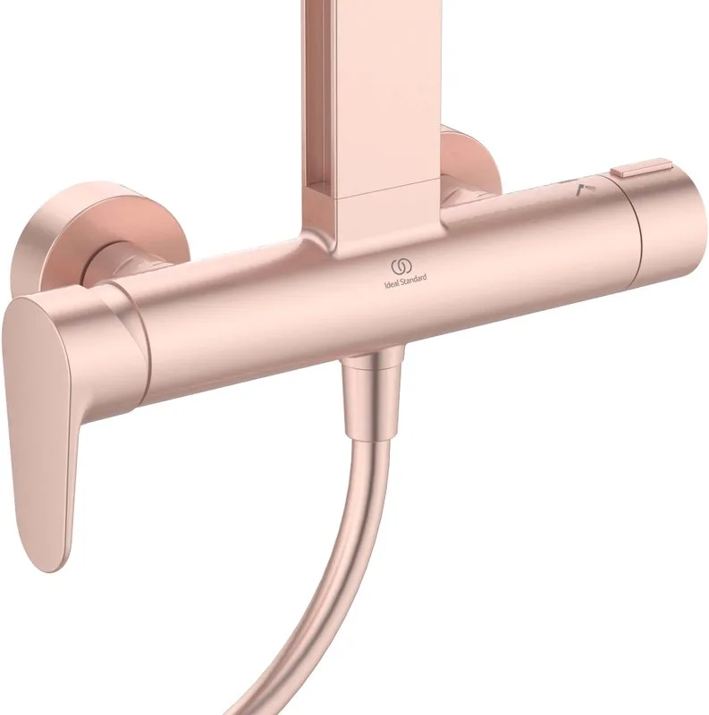 Душевая стойка Ideal Standard Alu+ BD584RO, rose Sancos — официальный сайт