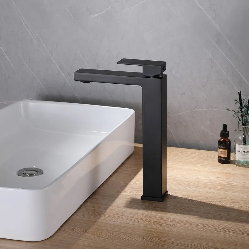Смеситель для раковины Abber Daheim AF8211B черный Sancos — официальный сайт