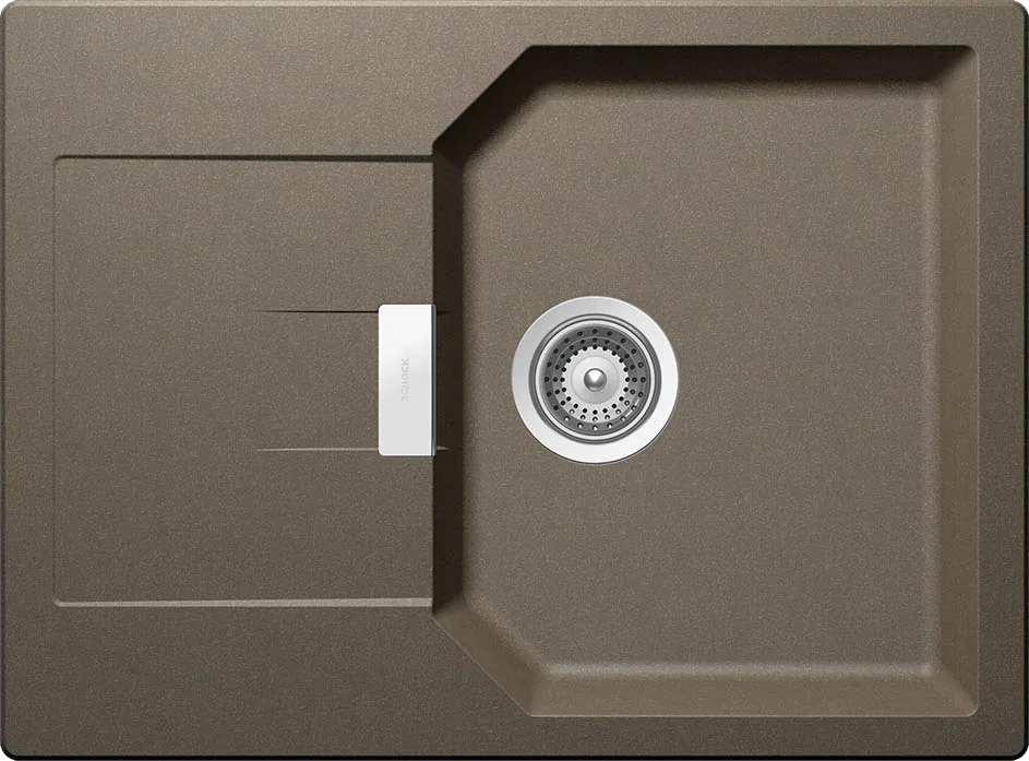 Мойка кухонная Schock Manhattan 45D Cristalite альпака Sancos — официальный сайт