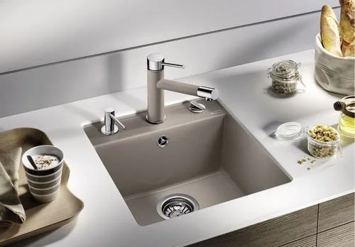 Мойка кухонная Blanco Dalago 5 серый беж Sancos — официальный сайт