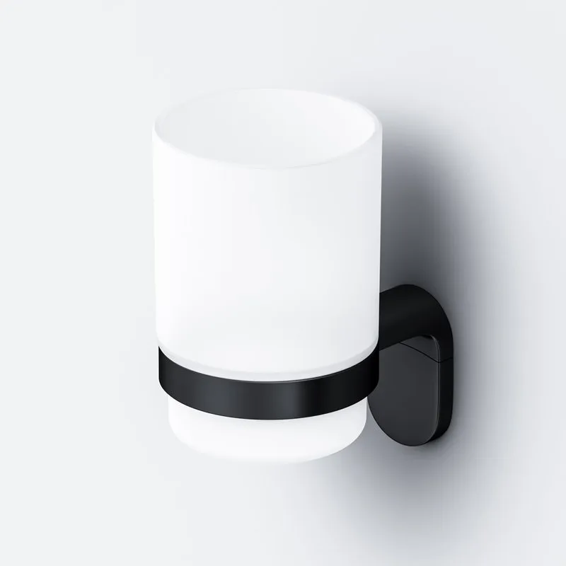 Стакан AM.PM X-Joy A8434322 подвесной, матовое стекло, черный Sancos — официальный сайт