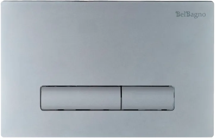 Кнопка смыва BelBagno Genova BB020-GV-CHROME.M хром матовый Sancos — официальный сайт