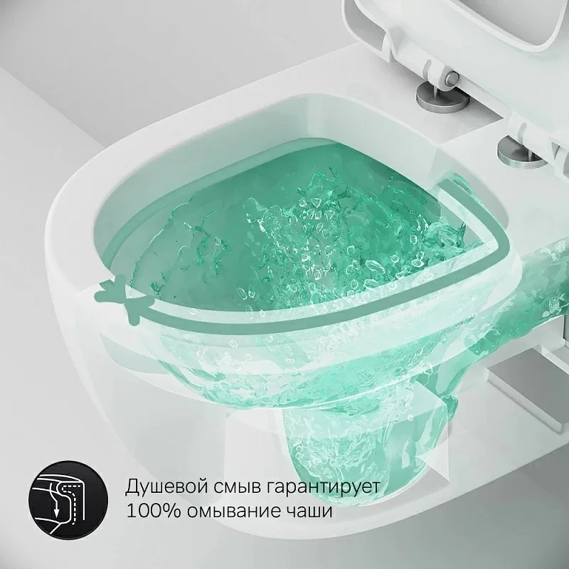 Унитаз подвесной AM.PM Awe C111738SC Sancos — официальный сайт
