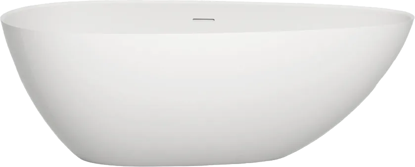 Ванна из искусственного камня Salini Paola In S-Sense 160x75 см, отдельностоящая, белая, овальная, с Sancos — официальный сайт