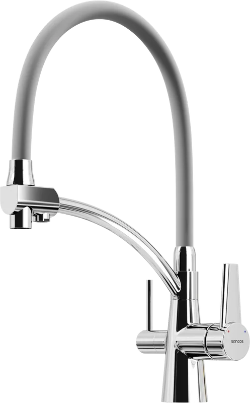 Смеситель для кухни Sancos Eri SC4001CH с гибким изливом, хром Sancos — официальный сайт